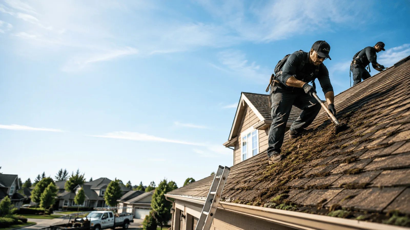 Roof Moss Removal in Stephen, MN near me